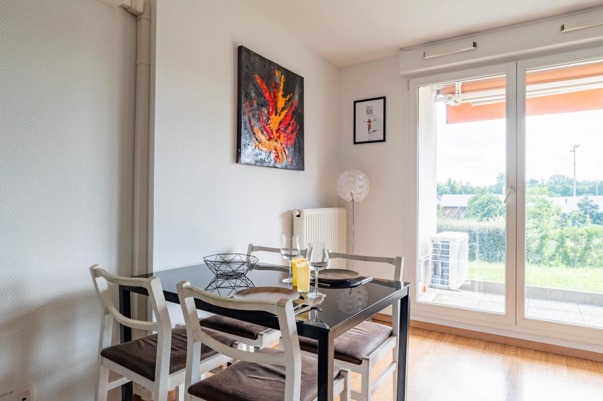 Apartamento Chez Virgil - Terrasse Vue Degagee, Parking Prive Ernolsheim-Bruche Exterior foto