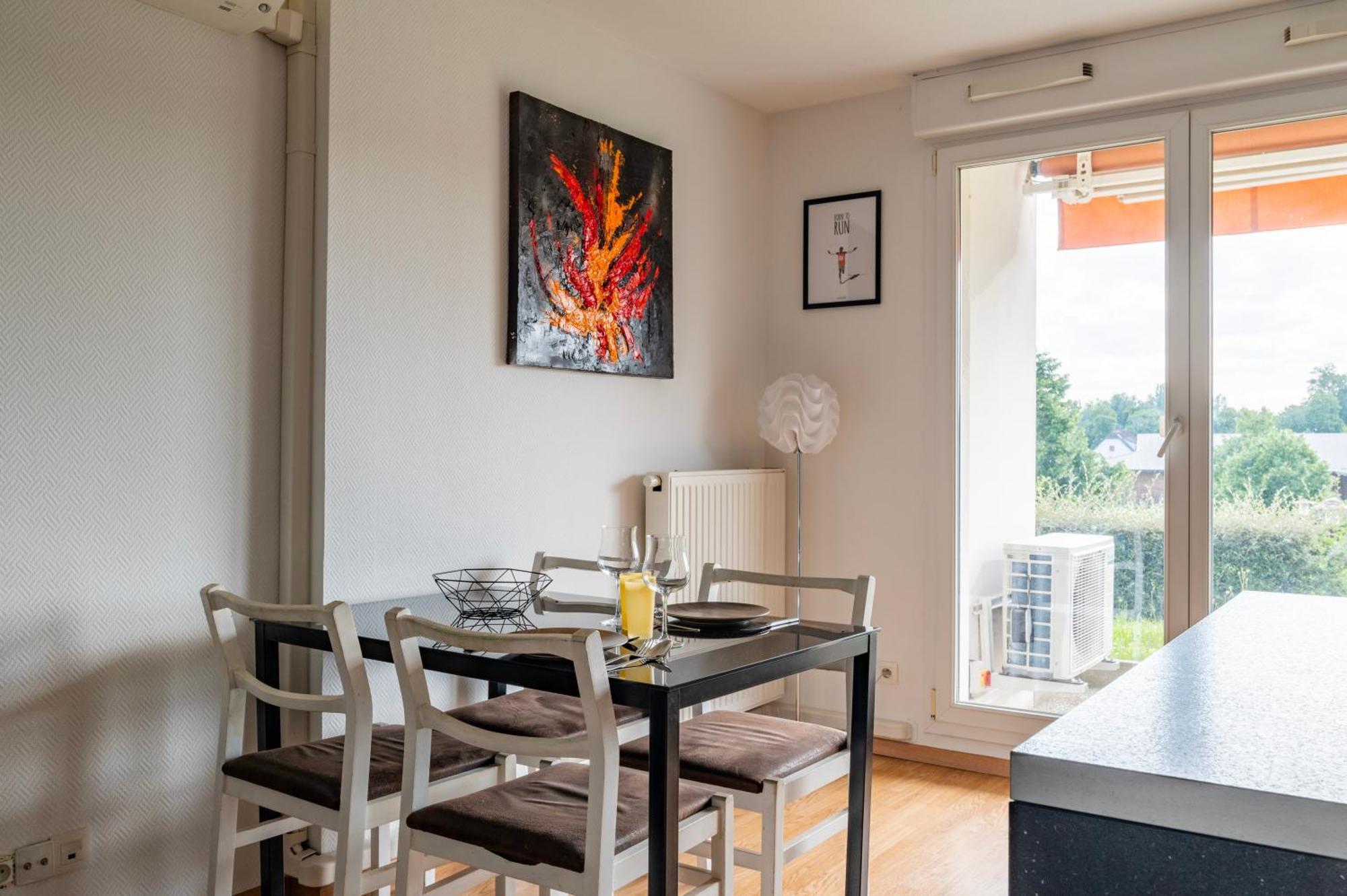 Apartamento Chez Virgil - Terrasse Vue Degagee, Parking Prive Ernolsheim-Bruche Exterior foto